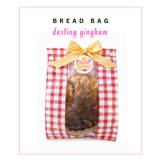BREAD BAGS: Darling Gingham