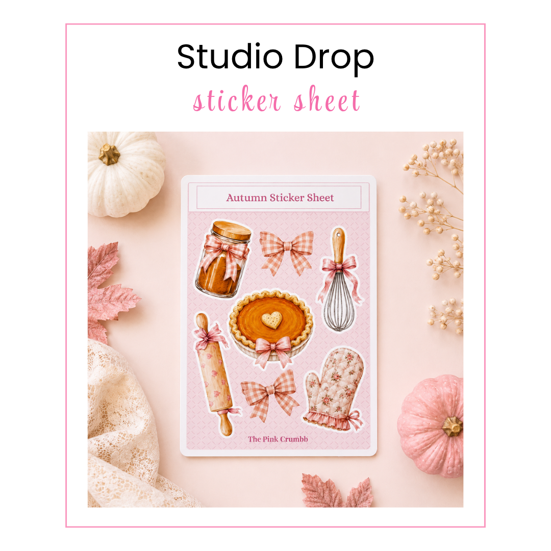 Studio Drop: Autumn Sticker Sheet