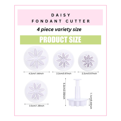 Fondant Cutter: Daisy