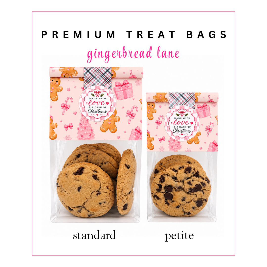 Pre-Sale Premium Treat Bags: Gingerbread Lane