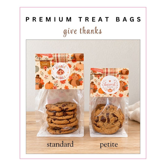 Premium Treat Bags: Give Thanks
