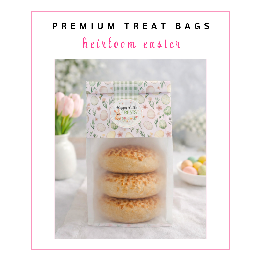 Premium Treat Bags: Heirloom Easter