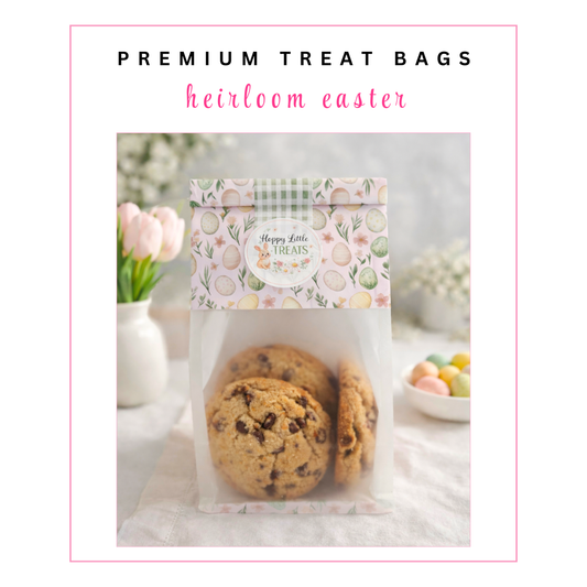 Premium Treat Bags: Heirloom Easter