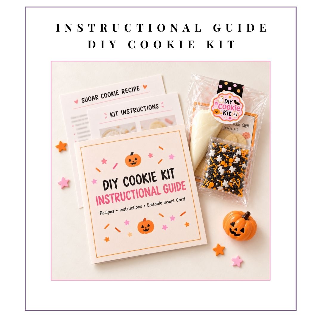 DIY Cookie Kit Bundle Plus Instructional Guide