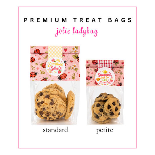Premium Treat Bags: Jolie Ladybug