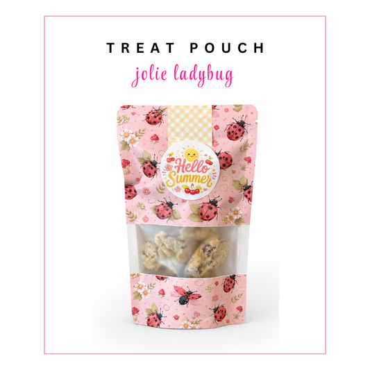 Dry Food Pouches: Jolie Ladybug