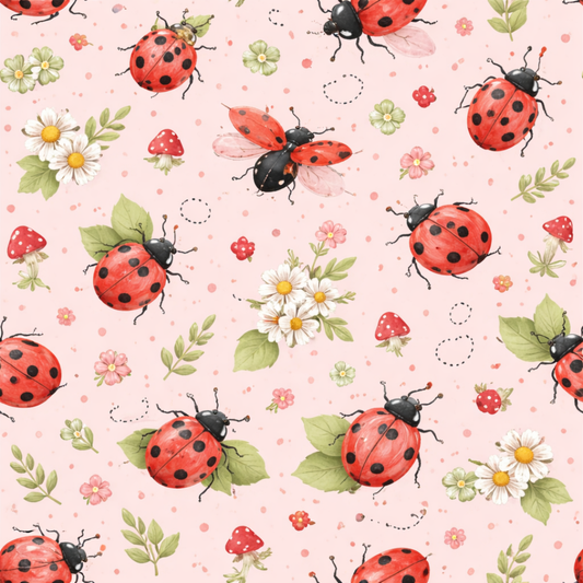 Jolie Ladybug Greaseproof Paper