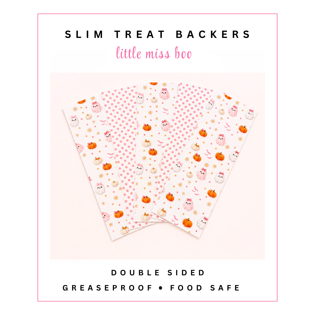 Slim Treat Backers - Little Miss Boo