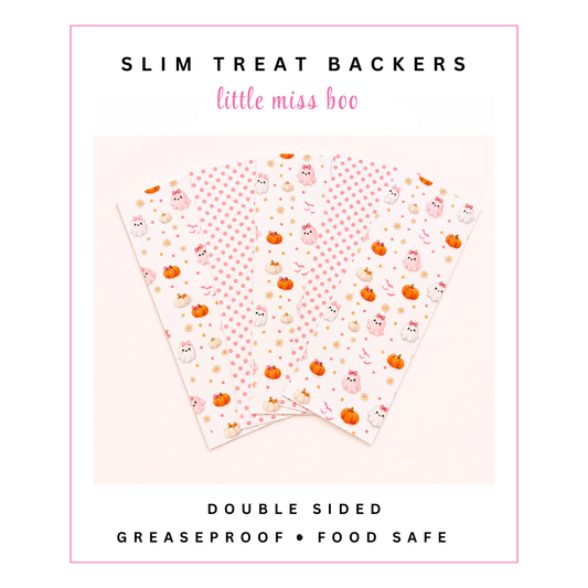 Slim Treat Backers - Little Miss Boo