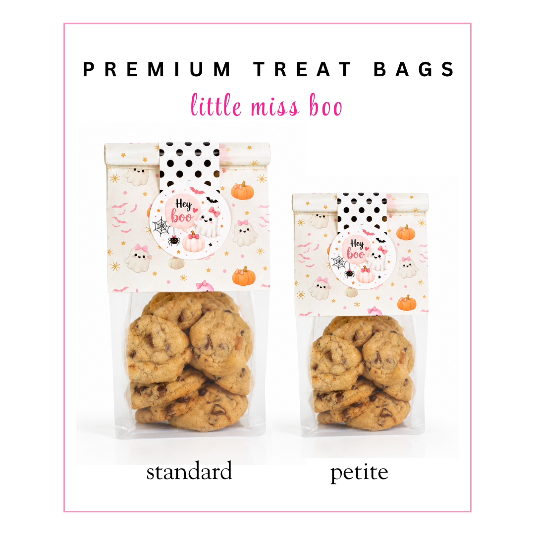 Premium Treat Bags: Little Miss Boo