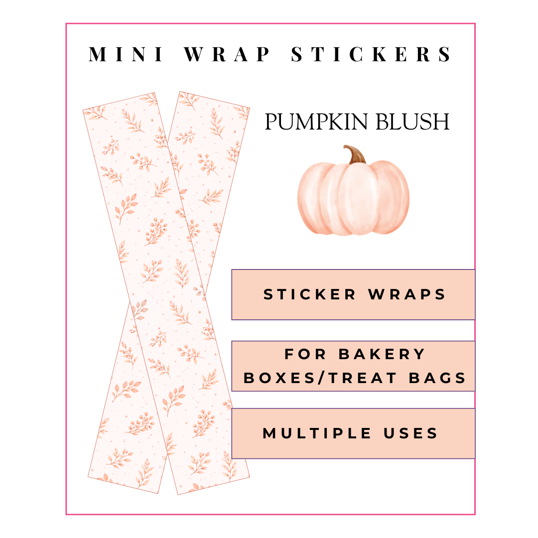 MINI Wrap Stickers: Pink Willow