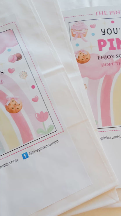DIGITAL ONLY: You've Been Pinked Donation Drop Template