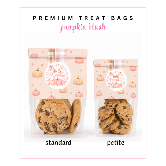 (PS) Premium Treat Bags: Pumpkin Blush