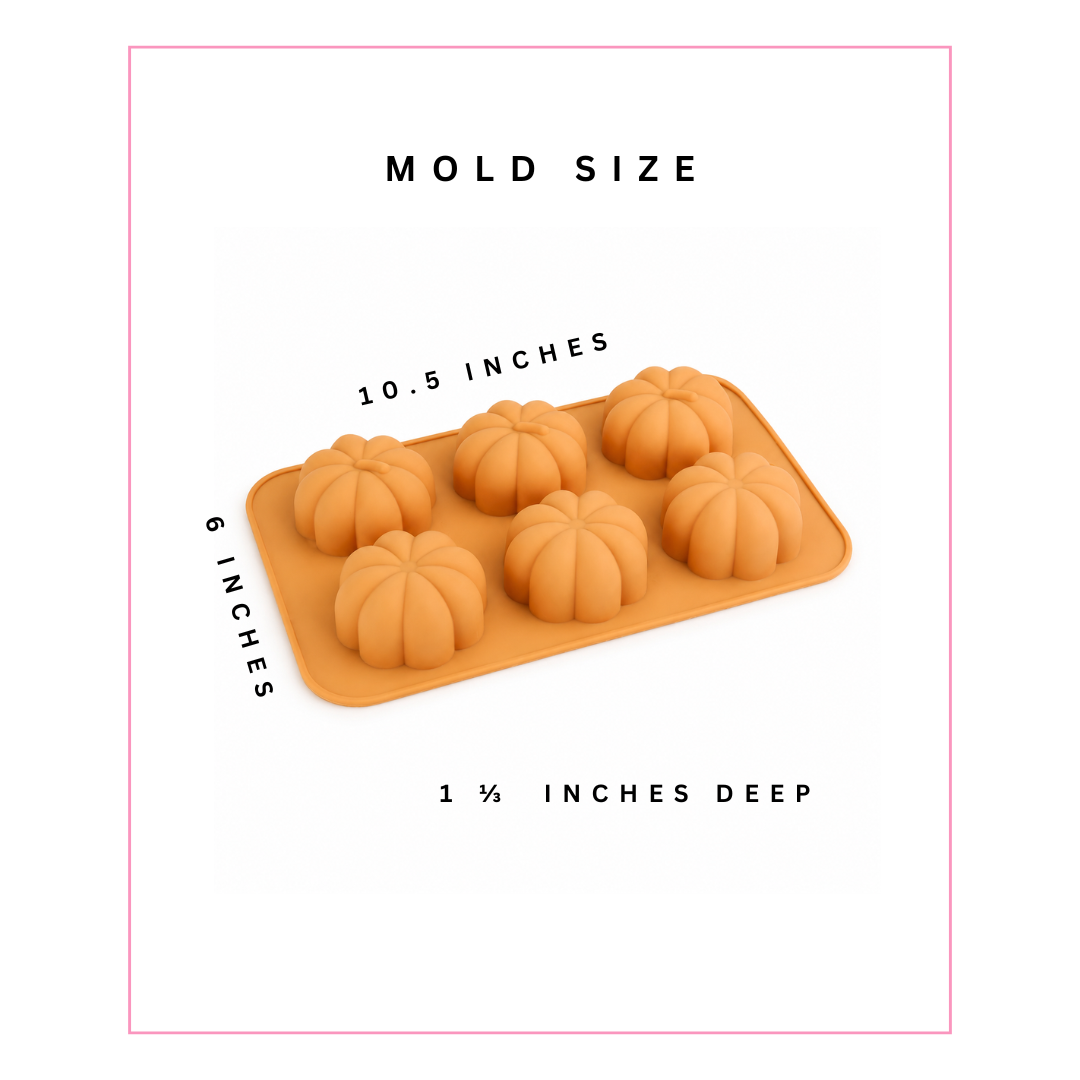 (PS) Pumpkin Silicone Mold