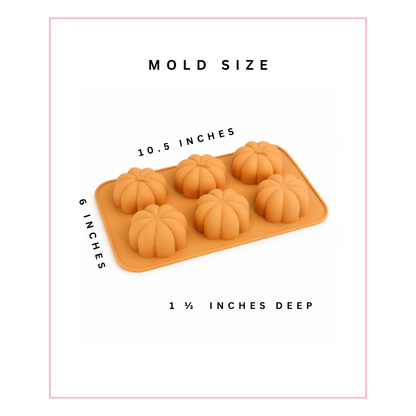 (PS) Pumpkin Silicone Mold