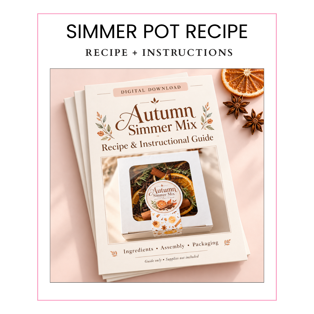 Simmer Pot Kit Bundle Plus Recipe/Instructions