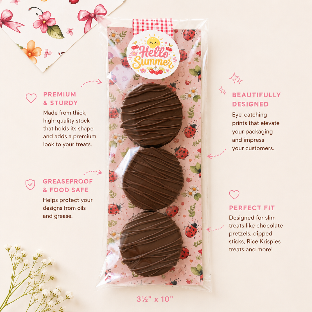 Slim Treat Backers - Jolie Ladybug