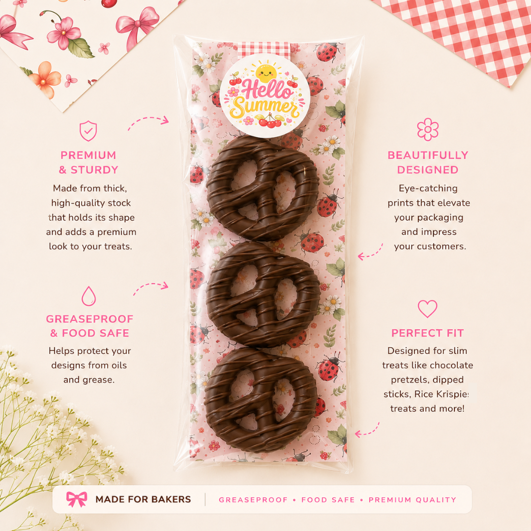 Slim Treat Backers - Jolie Ladybug