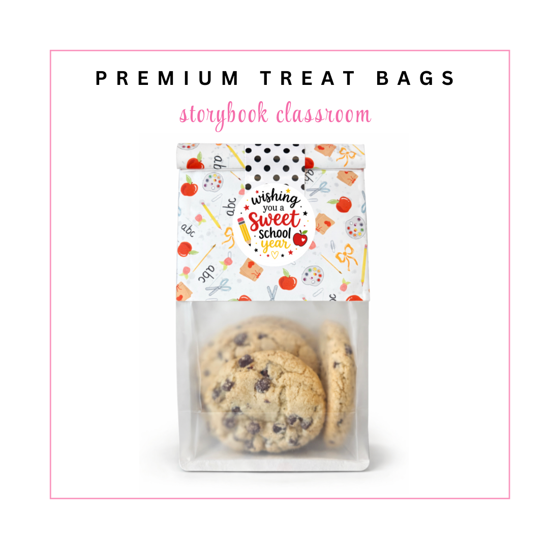 Premium Treat Bags: Storybook Classroom