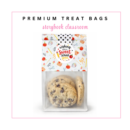 Premium Treat Bags: Storybook Classroom
