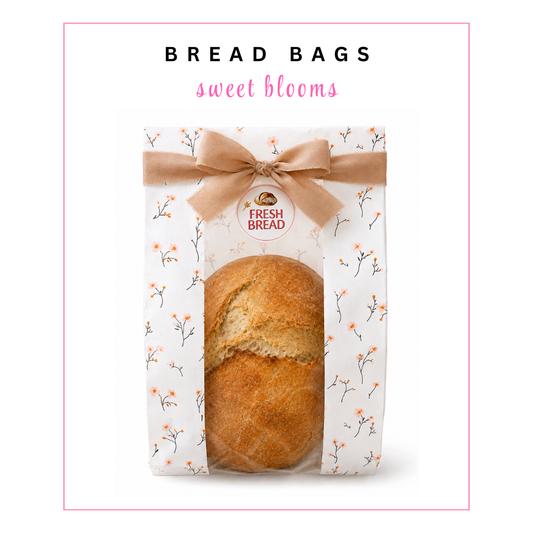 BREAD BAGS: SWEET BLOOMS