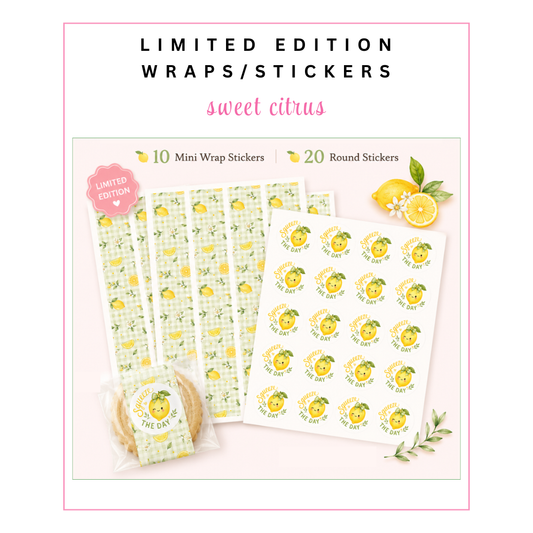 Wrap/Sticker Bundle: Sweet Citrus