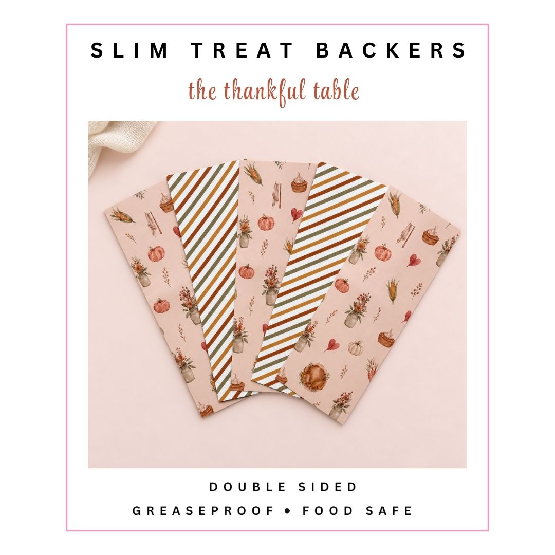 Slim Treat Backers - The Thankful Table