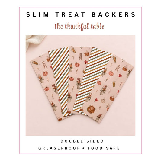 Slim Treat Backers - The Thankful Table