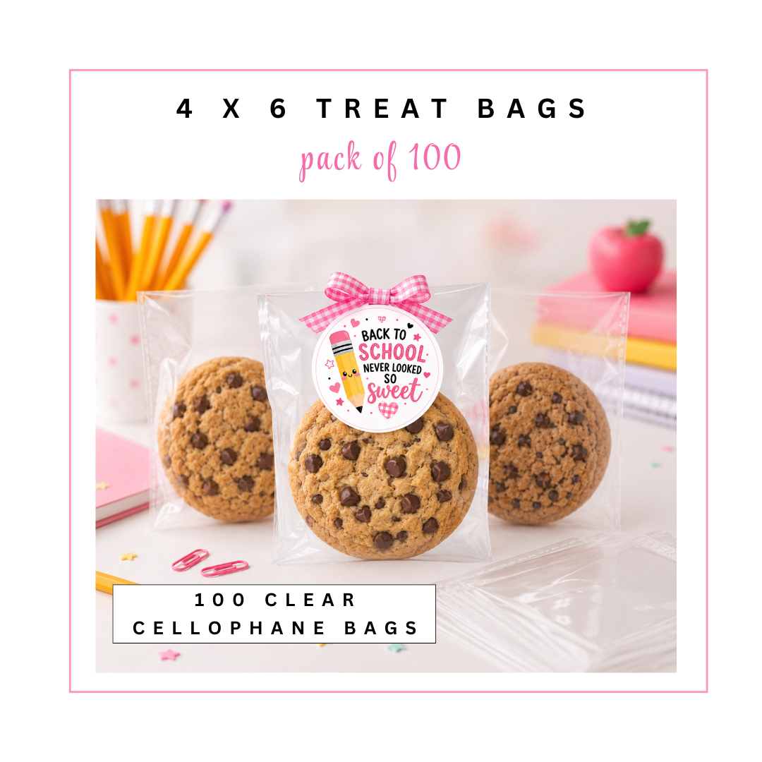 4 x 6 Clear Treat Bags