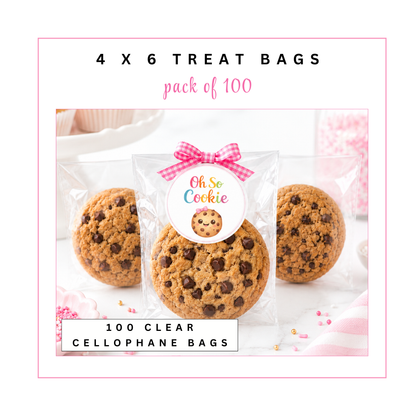4 x 6 Clear Treat Bags