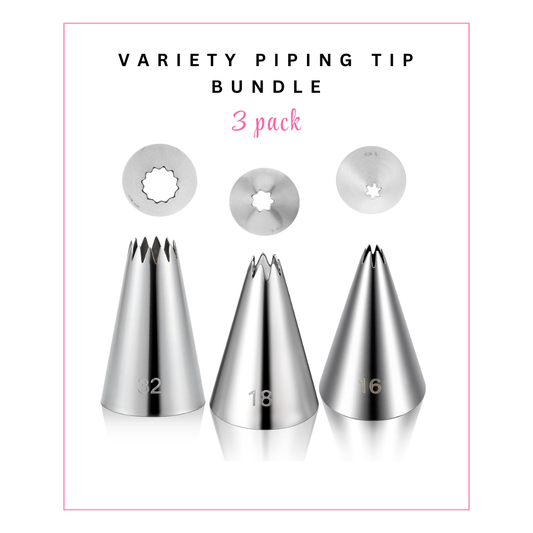 Piping Tips: Variety Pack