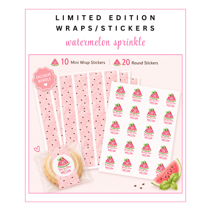 Wrap/Sticker Bundle: Watermelon Sprinkle